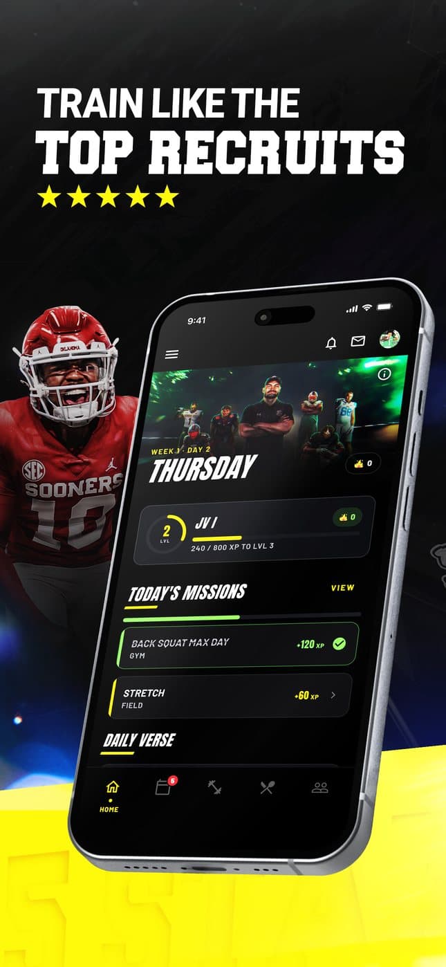 Train like the top recruits — the daily plan and today’s missions