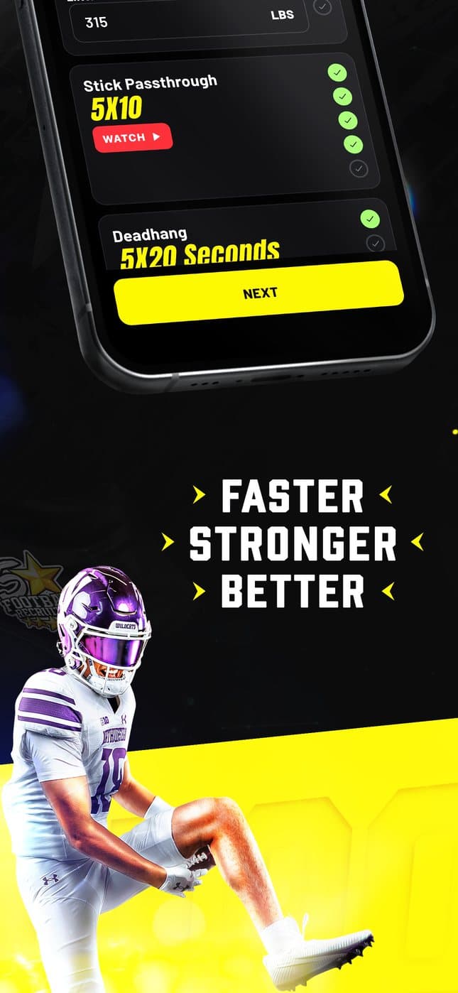 Faster, stronger, better — sets, reps and watch-along video
