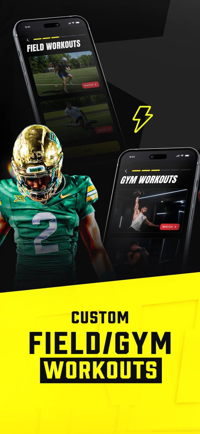 Custom field and gym workouts