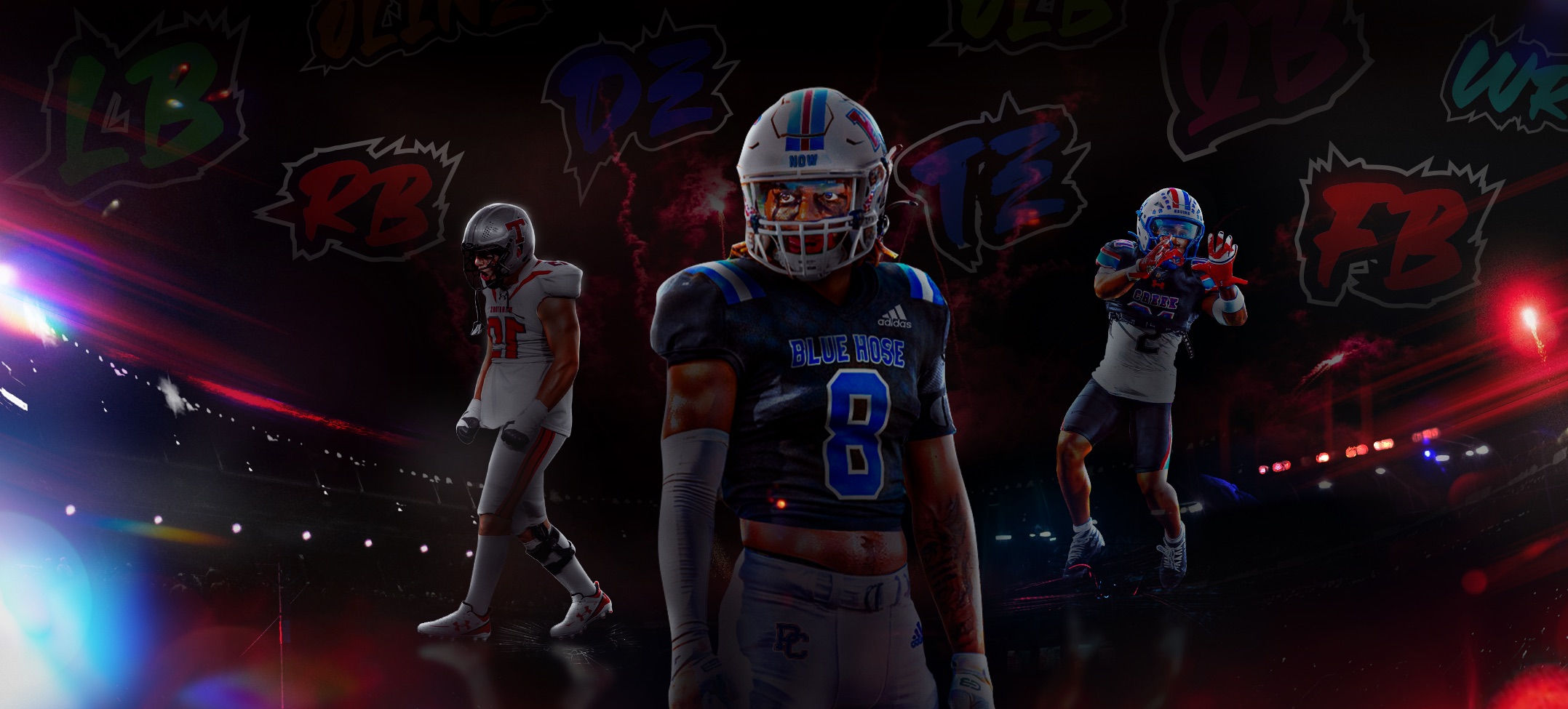 Athletes featured in the 5 Star Football Recruiting App